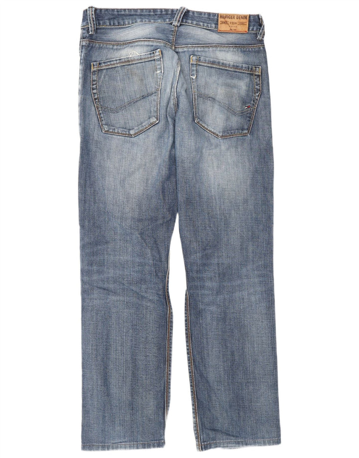 Tommy Hilfiger Herren Straight Jeans W34 L32 Blau