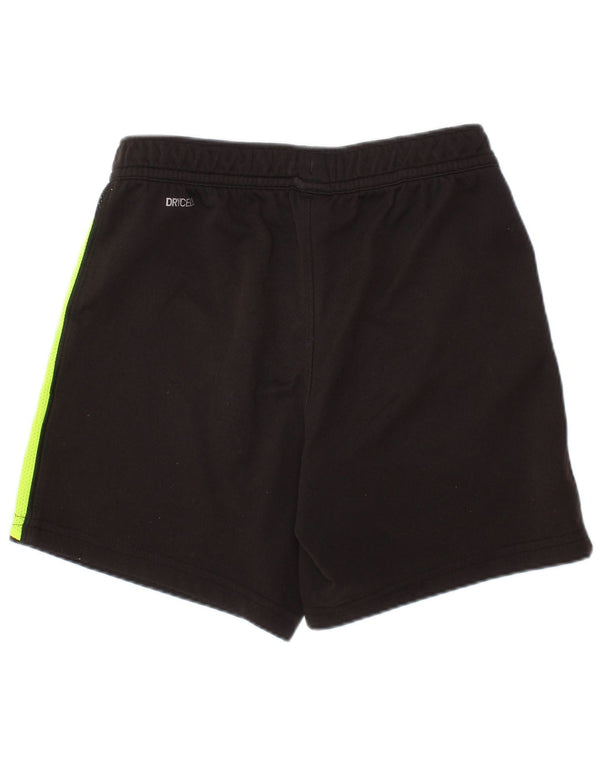 PUMA Sportshorts für Jungen, 7–8 Jahre, schwarzes Colourblock-Polyester