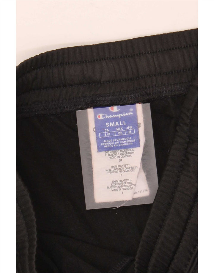 Champion Damen-Trainingshose mit Grafik, UK 10, Größe S, Schwarz, Polyester