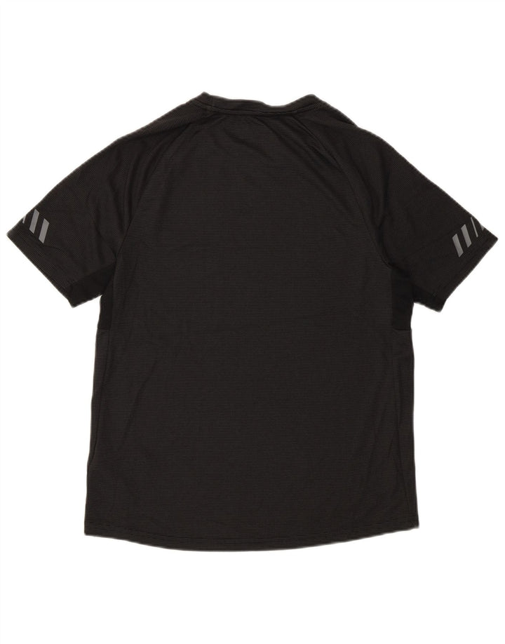 Russell Athletic T-Shirt für Jungen, 14–15 Jahre, XL, schwarz gestreift, Polyester