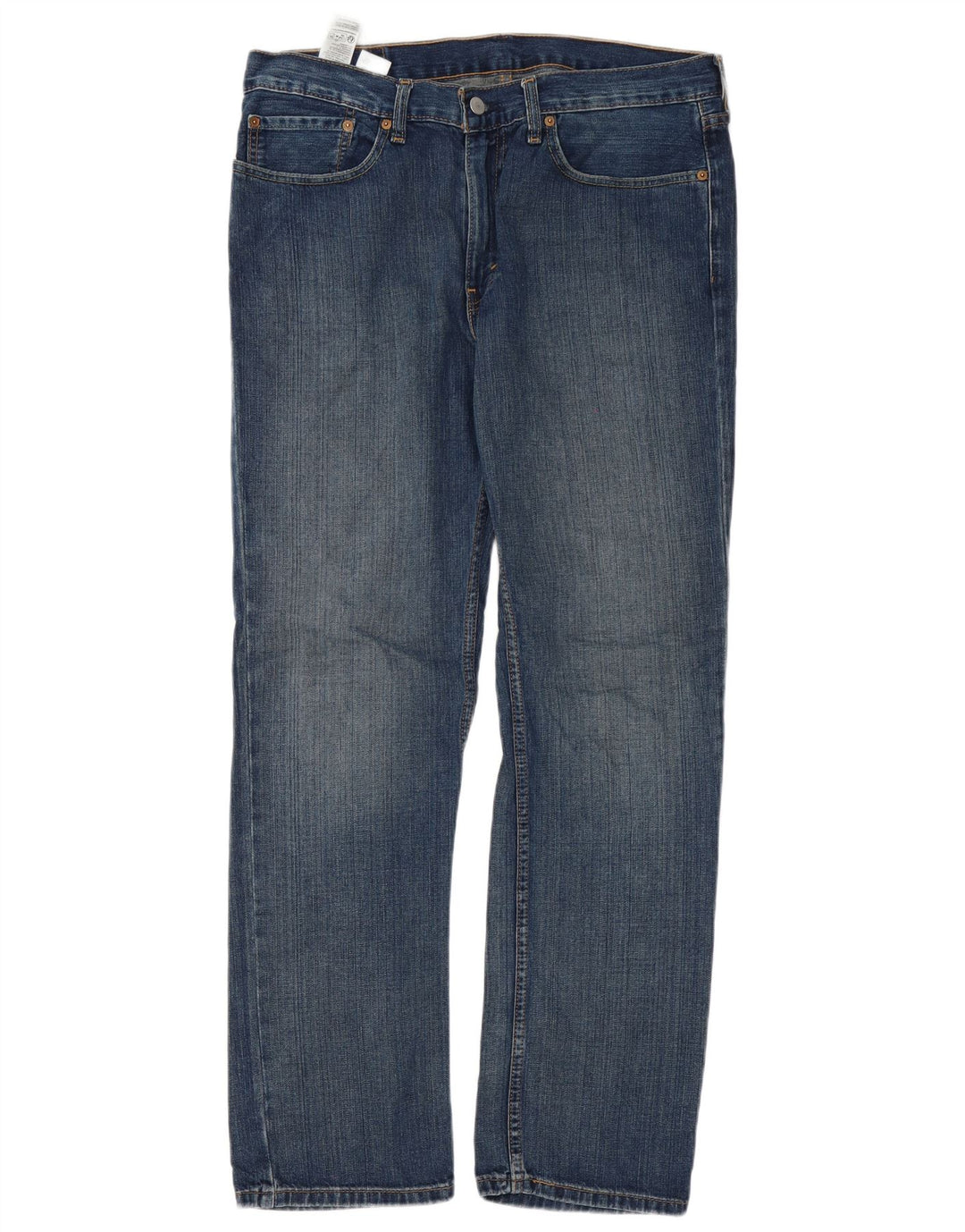Levi's Herren 514 Straight Jeans W34 L32 Blaue Baumwolle