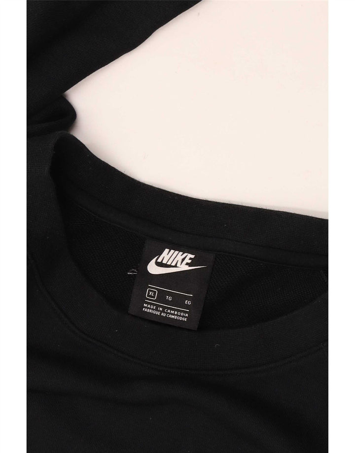 Nike Herren Graphic Sweatshirt Pullover XL Schwarz