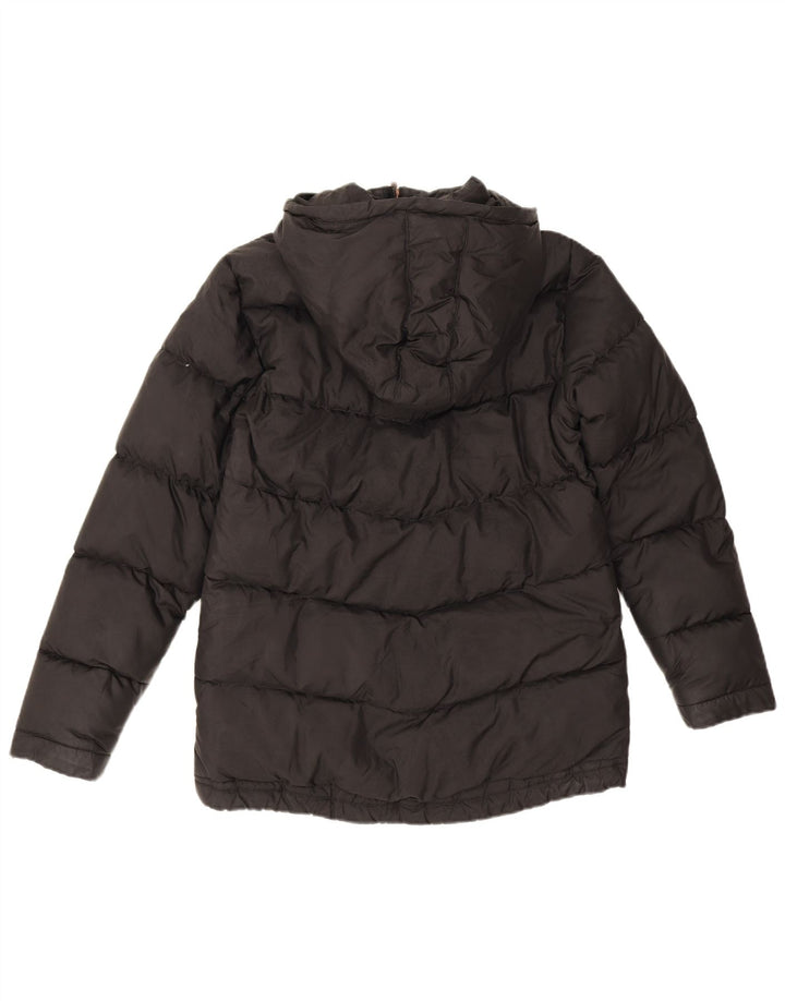 Puma Damen-Kapuzenjacke, wattiert, UK 12, mittelschwarz, Polyester