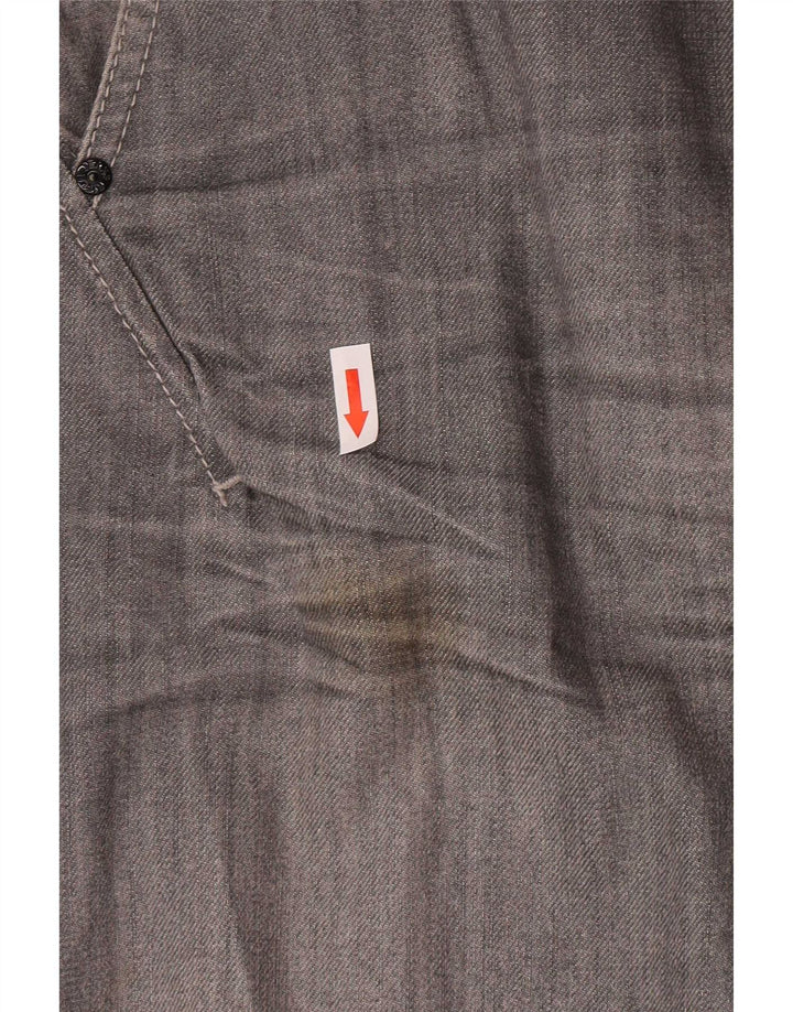Rifle Herren Straight Jeans W34 L33 Graue Baumwolle