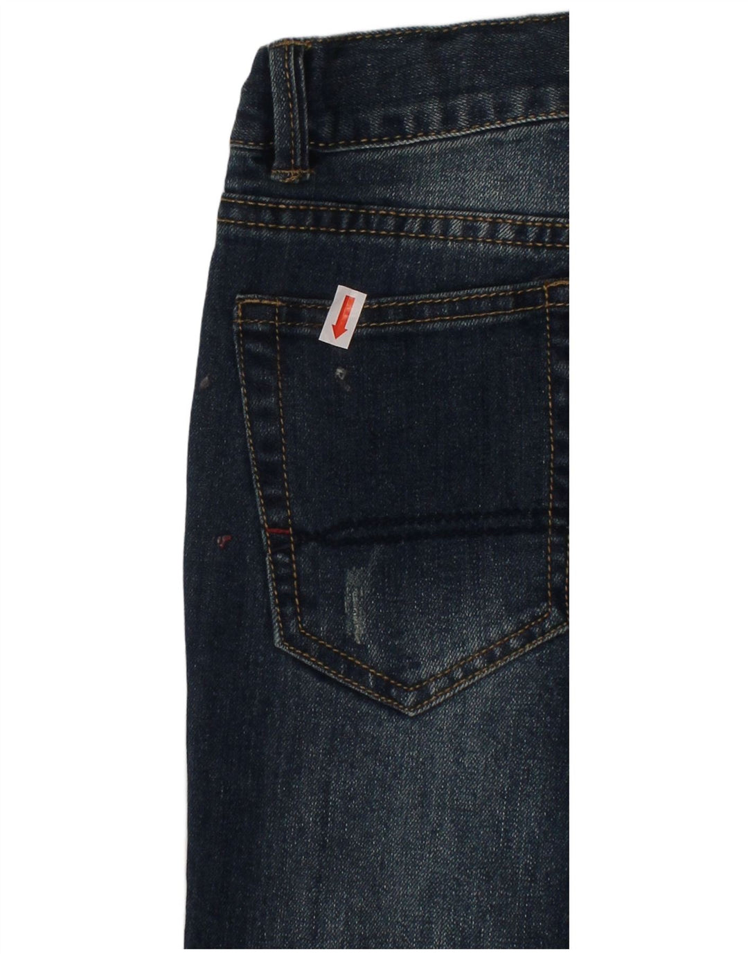TOMMY HILFIGER Jungen Distressed Straight Jeans 5-6 Jahre W24 L20 Blau