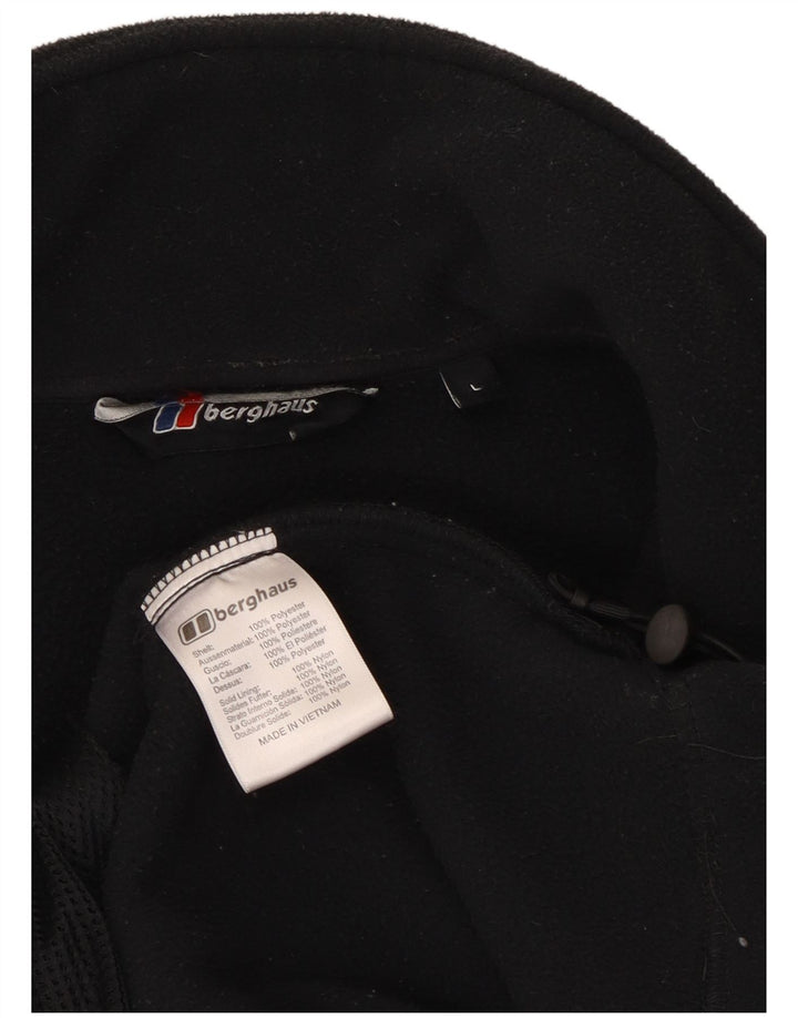 Berghaus Herren Fleecejacke UK 40 Large Schwarz Polyester