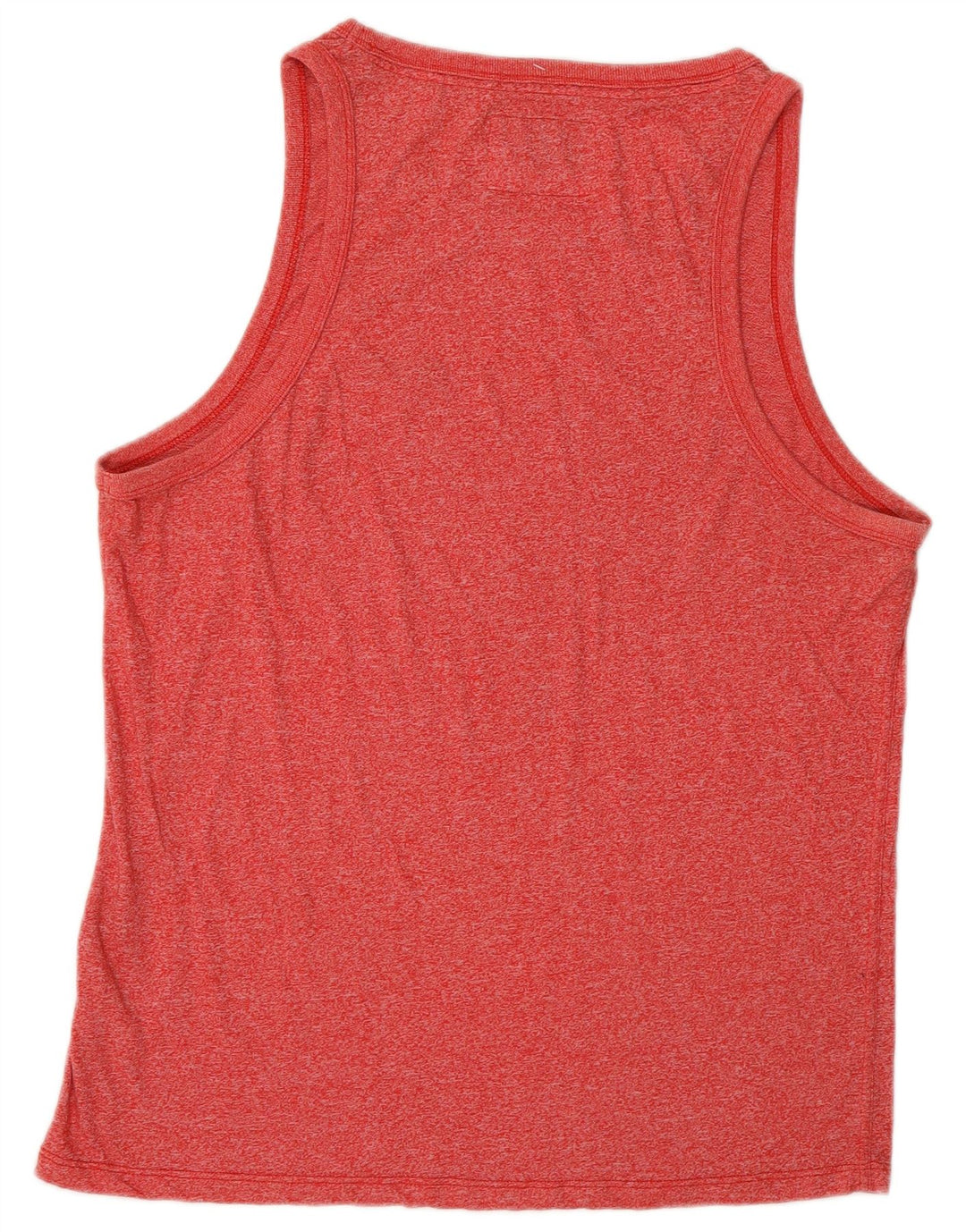 Superdry Herren-Trägershirt XL aus rot gefleckter Baumwolle