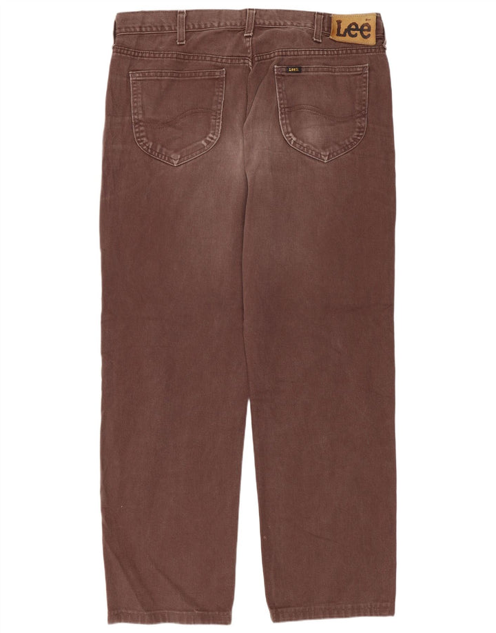 Lee Herren Straight Jeans W36 L29 Braun