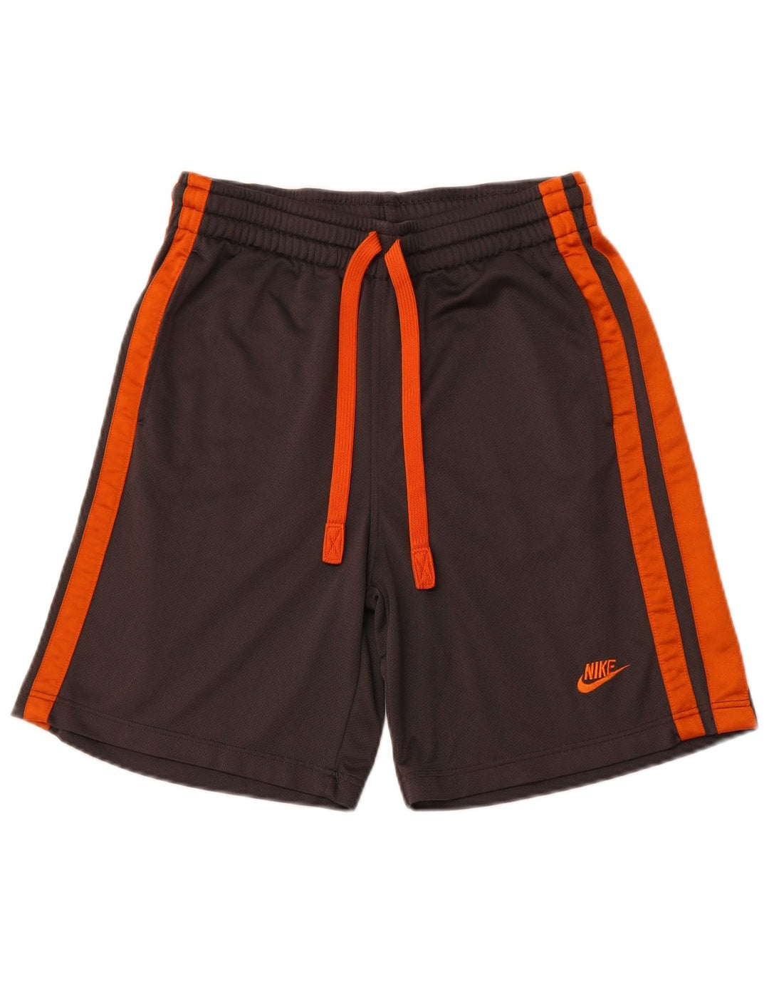 NIKE Herren-Sportshorts aus mittelgrauem Polyester