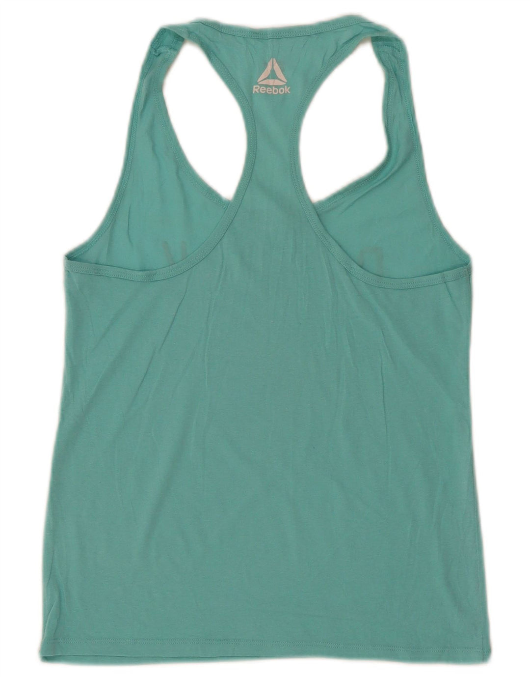 Reebok Damen Graphic Vest Top UK 12/14 Medium Türkis