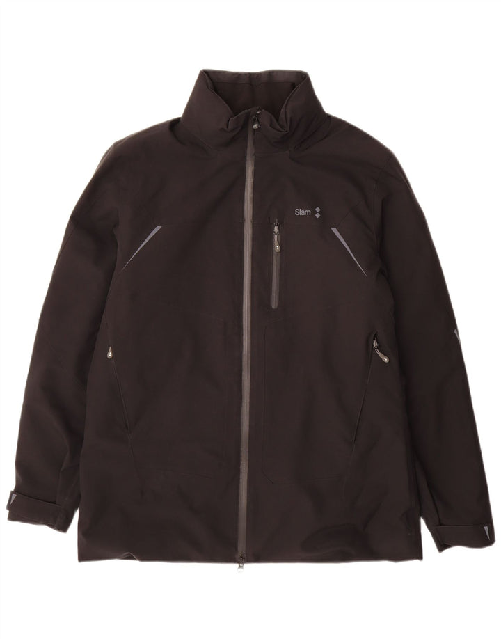 Slam Herren Regenjacke UK 40 Large Schwarz Polyester