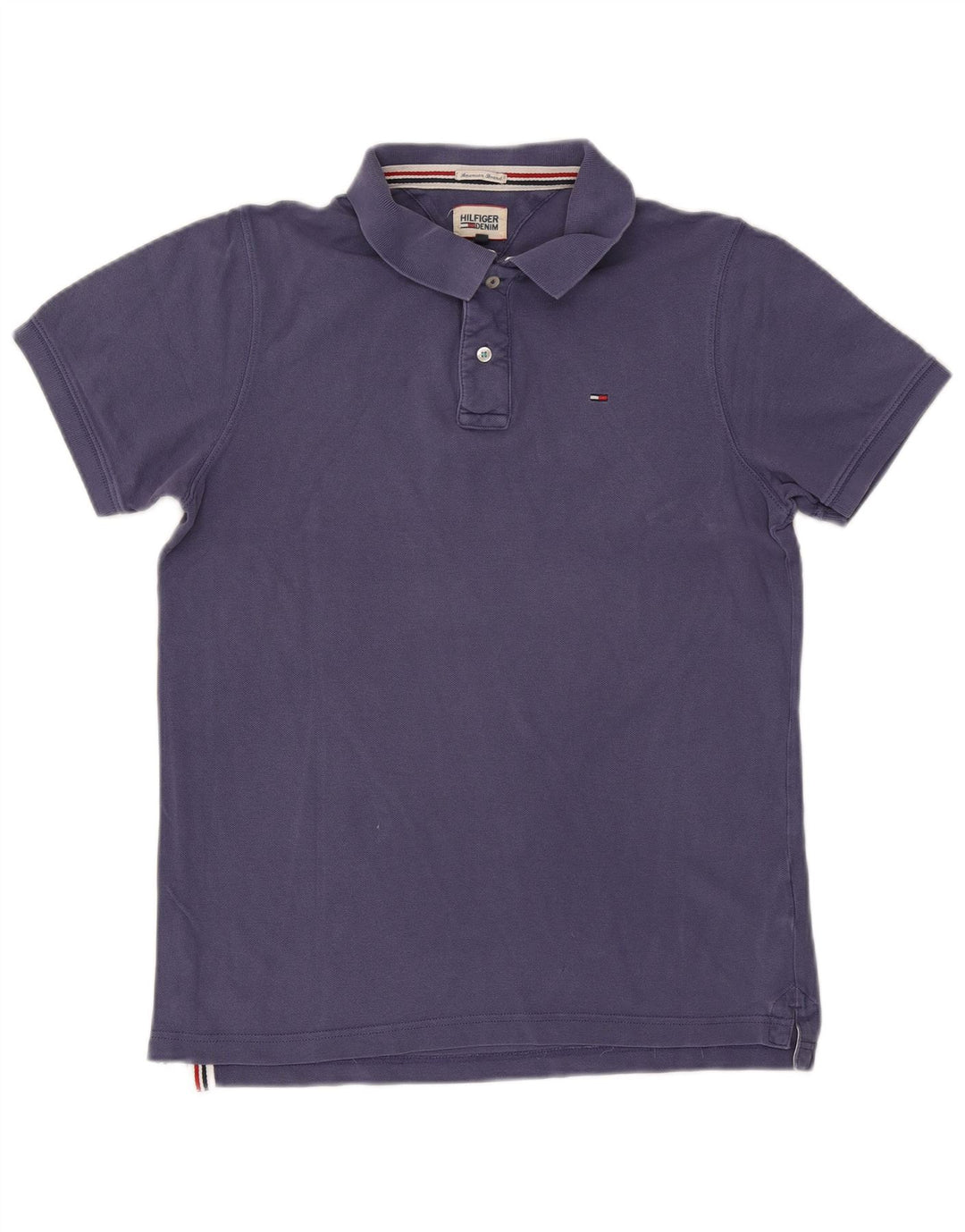 Tommy Hilfiger Herren-Poloshirt, große marineblaue Baumwolle