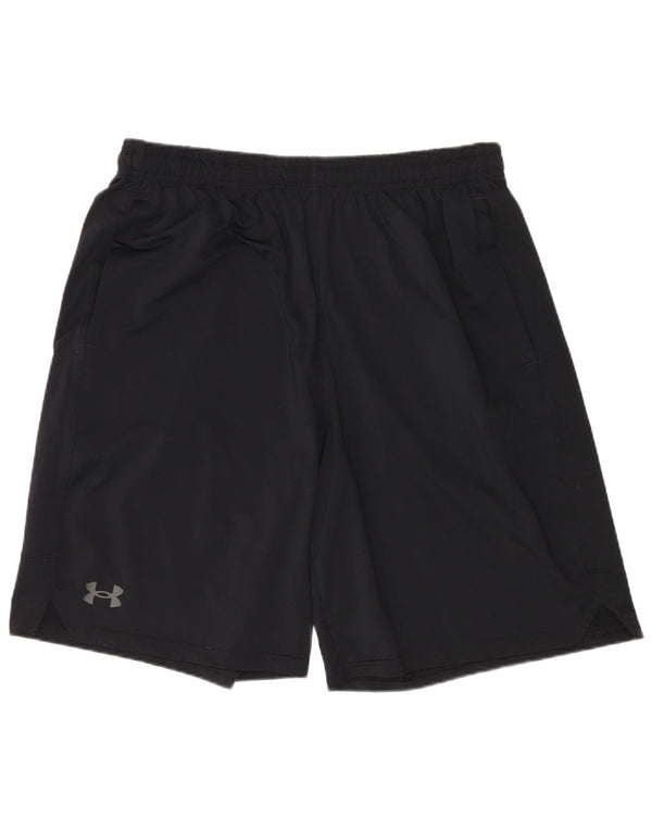 Under Armour Herren-Sportshorts, groß, schwarzes Polyester