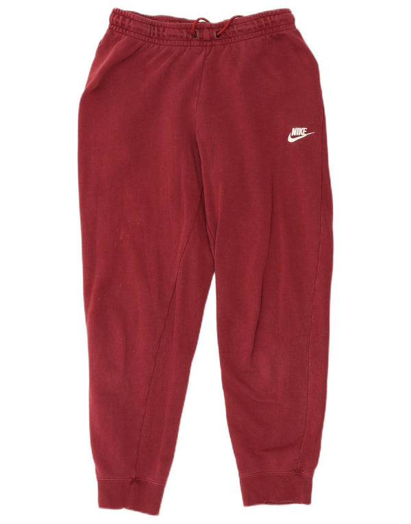 Nike Damen Trainingshose Jogger UK 14 Medium Burgund