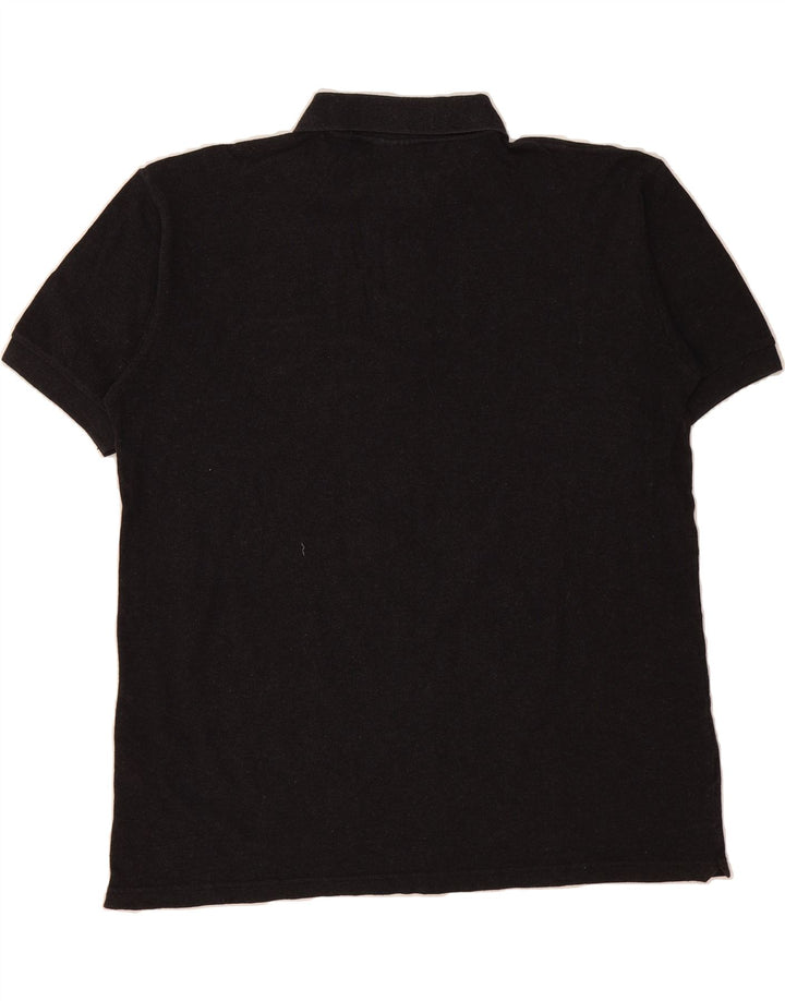 REEBOK Mens Polo Shirt XL Black Cotton Vintage Reebok and Second-Hand Reebok from Messina Hembry 