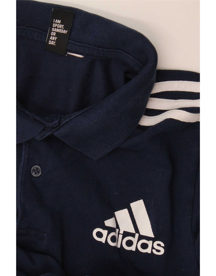 Adidas Herren Poloshirt Small Marineblau