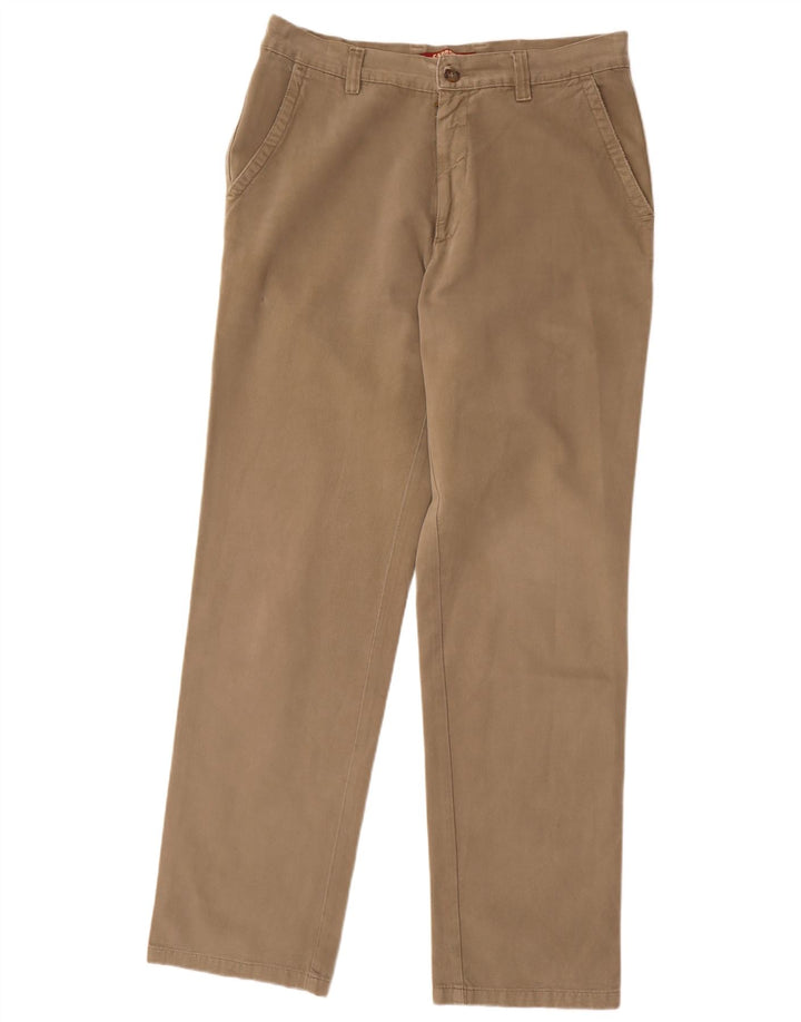 Carrera Herren gerade Chinohose W34 L33 Beige