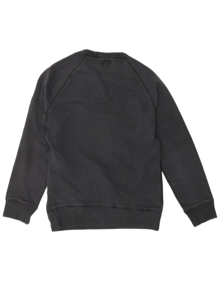 LEVI'S Damen-Sweatshirt in Übergröße, Größe UK 6, XS, schwarze Baumwolle