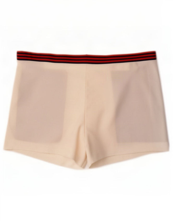 Samar Herren Chinoshorts IT 54 2XL W34 Weiß Colourblock Polyester