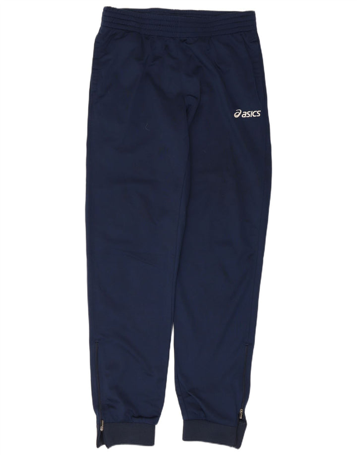 Asics Herren-Trainingshose, Jogginghose, XL, Marineblau, Polyester