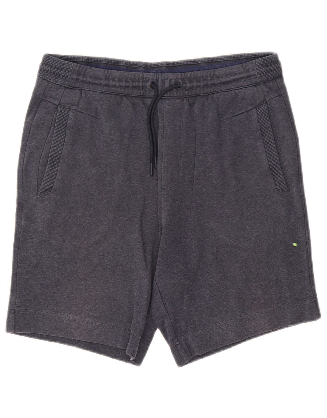 Hugo Boss Herren Sportshorts mit Grafik, Größe S, Marineblau