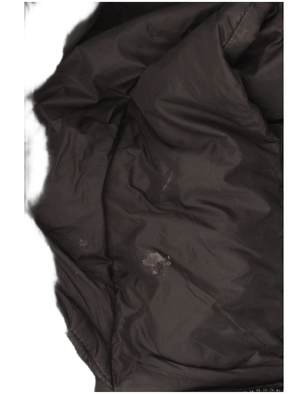 Zara Damen-Kapuzen-Übergröße, wattierte Weste, UK 10, Größe S, Schwarz, Polyester