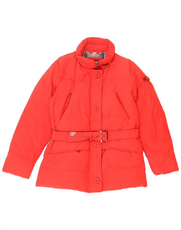 PEUTEREY Damen Wattierte Jacke IT 46 Large Rot