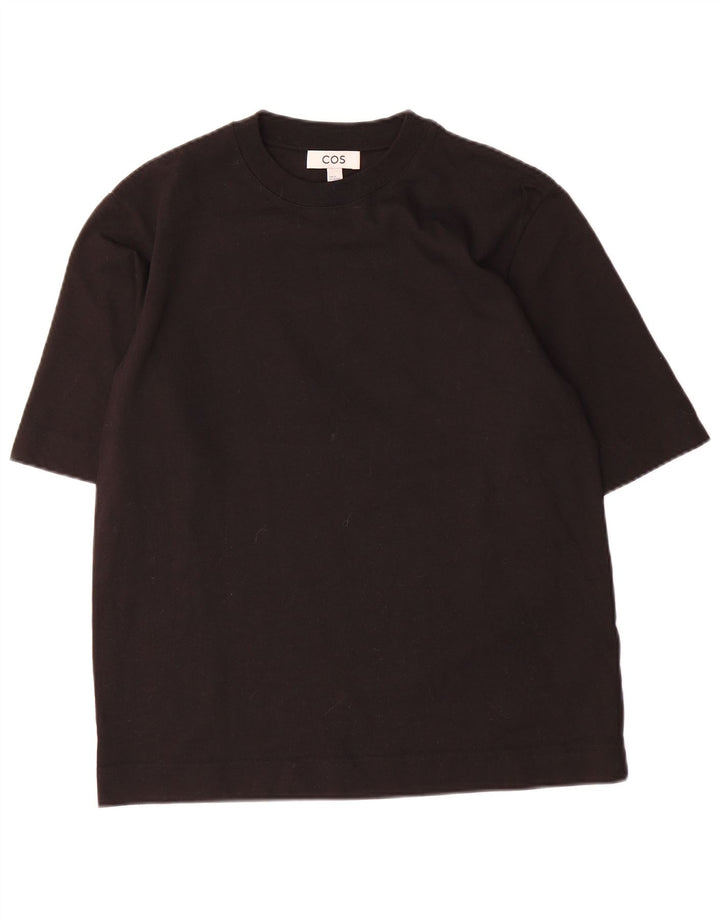 Cos Herren T-Shirt Top XS Schwarz