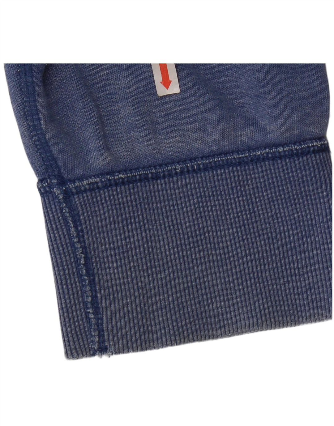 Fat Face Herren-Kapuzenpullover mit Reißverschluss, groß, aus blauer Baumwolle