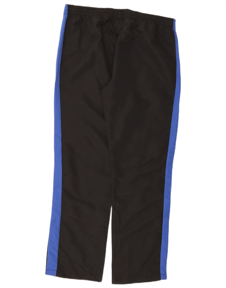 ATLAS FOR MEN Herren-Trainingshose, groß, schwarzes Farbblock-Polyester