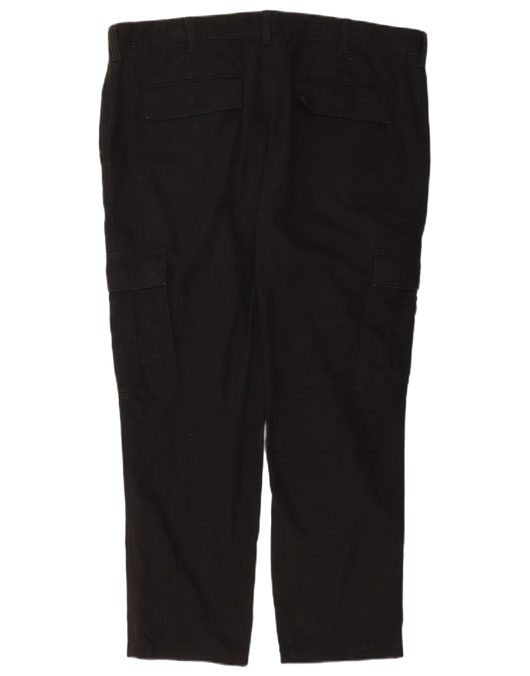 Marks & Spencer Slim Cargo-Hose für Herren, W40, L29, schwarze Baumwolle