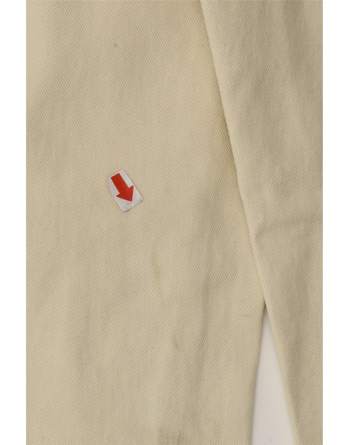 ARIZONA Womens Straight Jeans W32 L28 Beige Cotton Vintage Arizona and Second-Hand Arizona from Messina Hembry 