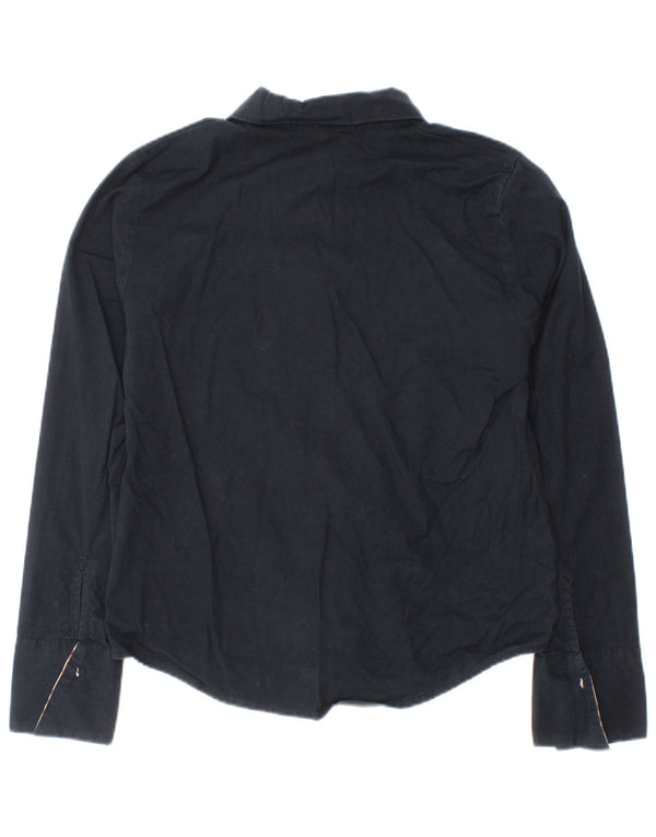 Burberry-Hemd für Mädchen, 7–8 Jahre, marineblau, Baumwolle, klassisch