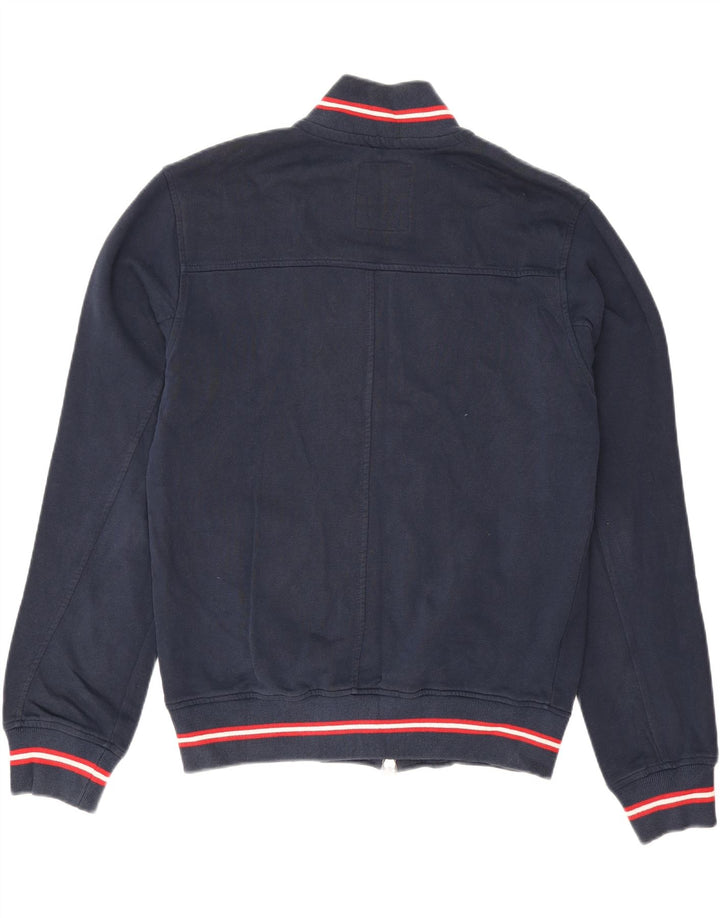 Sundek Herren-Trainingsanzug, Oberteil, Jacke, groß, marineblau, Baumwolle