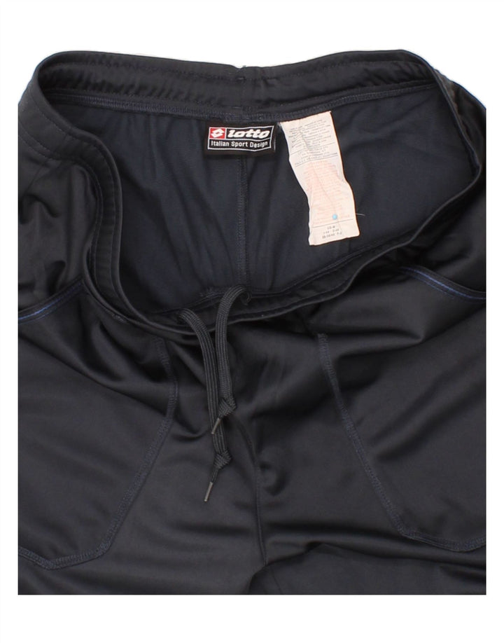 LOTTO Mens Tracksuit Trousers UK 38/40 Medium  Navy Blue Polyester Vintage Lotto and Second-Hand Lotto from Messina Hembry 