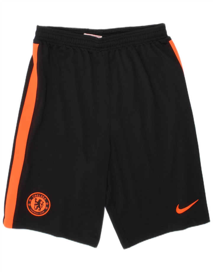 Nike Chelsea FC Sportshorts für Jungen, 13–14 Jahre, XL, schwarzes Polyester