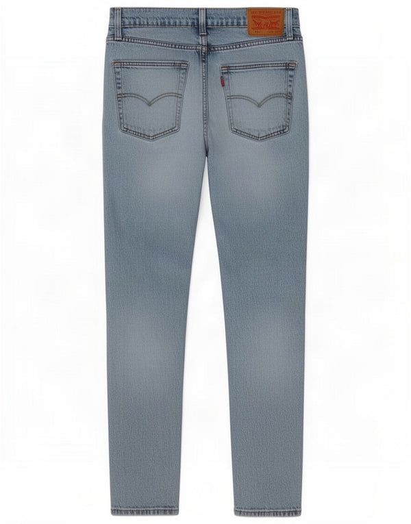 Levi's Damen 512 Slim Tapered Jeans W30 L32 Blaue Baumwolle