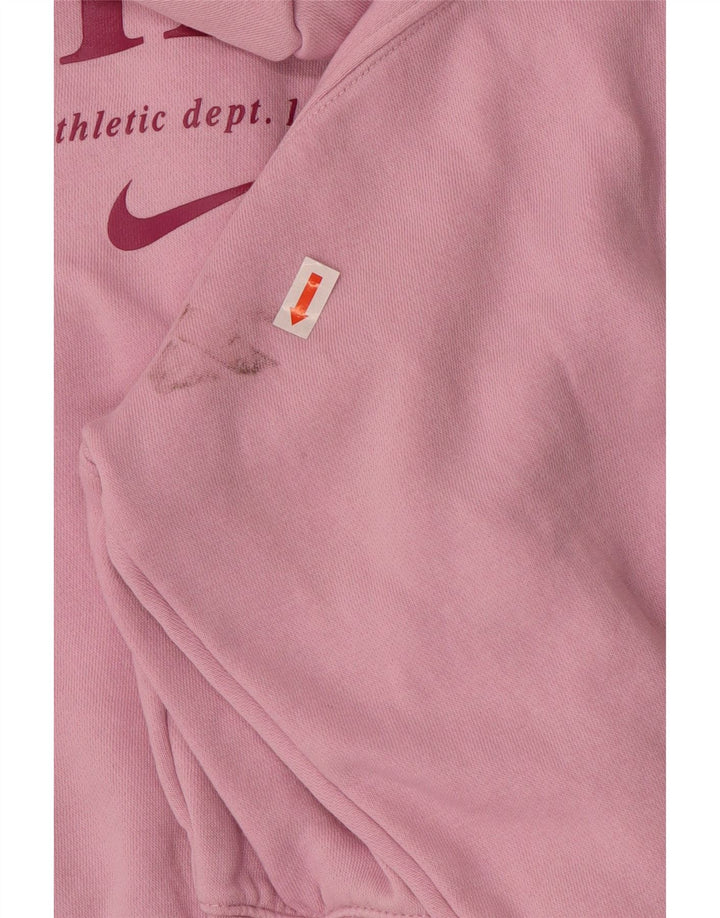 NIKE Mädchen-Pullover mit übergroßem Crop Graphic und Reißverschluss, 13–14 Jahre, XL, Rosa