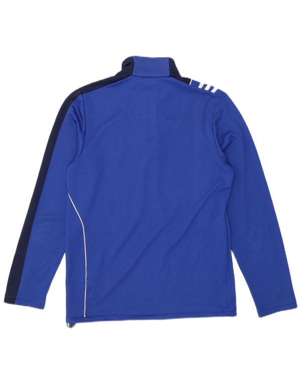 Adidas Herren Climalite Pullover Trainingsanzug Top UK 38/40 Mittelblau