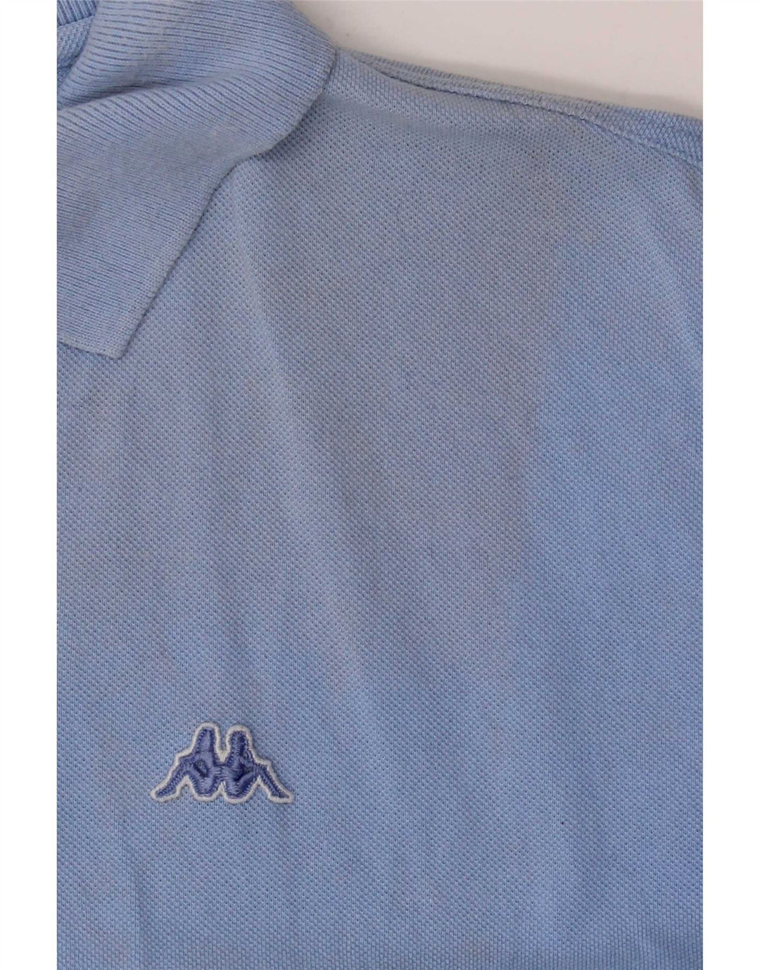 Kappa Herren-Poloshirt, große blaue Baumwolle