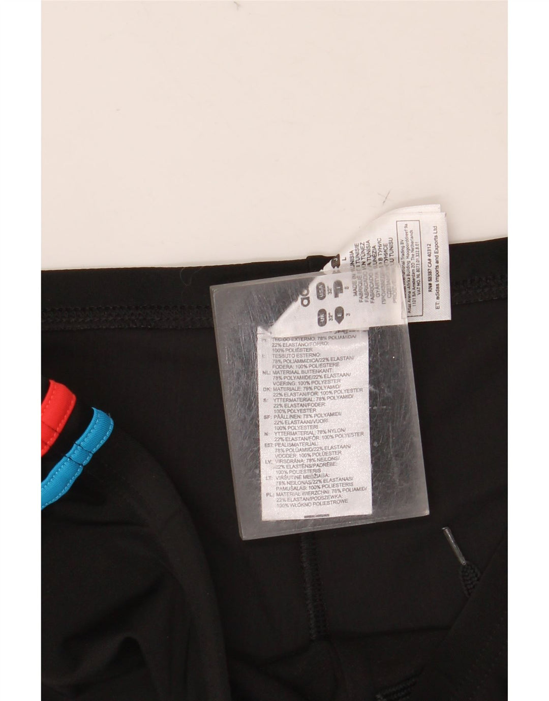 ADIDAS Herren Badeshorts Medium Schwarz Nylon