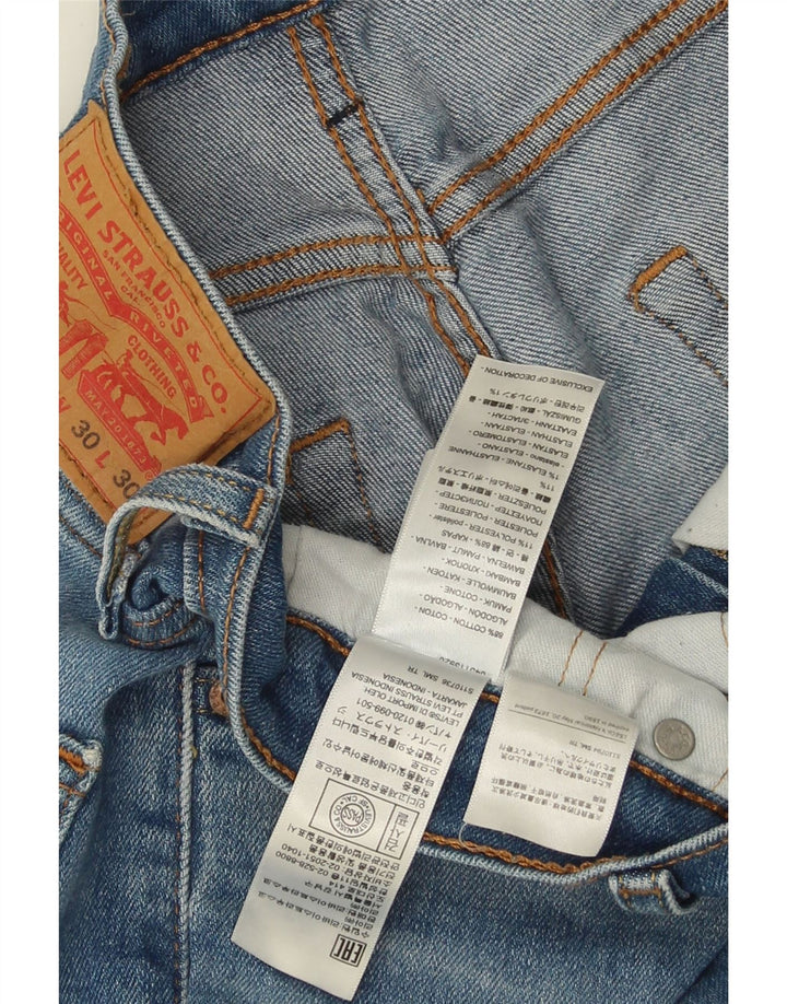 Levi's Herren 511 Slim Jeans W30 L30 Blaue Baumwolle