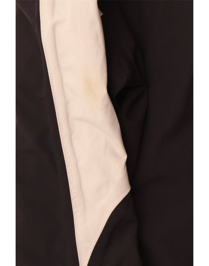 Musto Herren-Regenjacke mit Kapuze, UK 40, Größe L, Schwarz, Colourblock-Polyamid