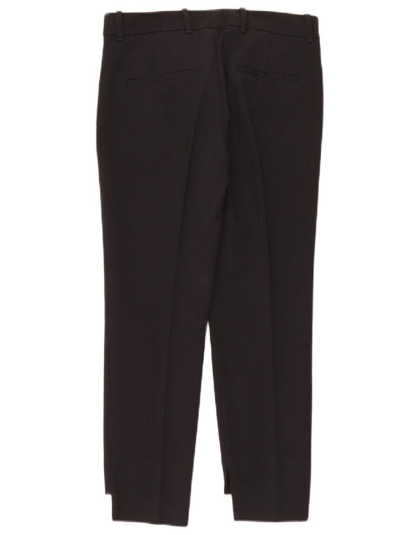 Zara Damen Slim Chino Hose EU 36 XS W26 L26 Schwarz
