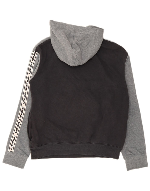 Under Armour Cold Gear Kapuzenpullover für Jungen, 13–14 Jahre, XL, Grau, Farbblock