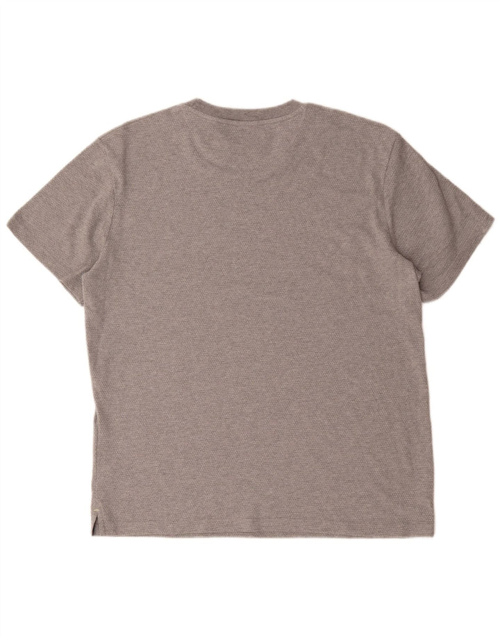 Jack Wills Herren T-Shirt Top XL Grau Baumwolle