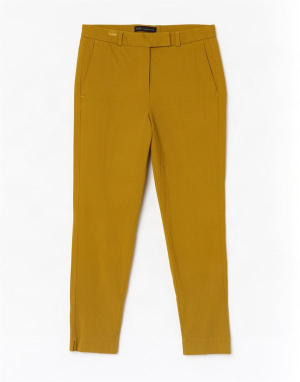 Marks & Spencer Damen Crop Chino Hose UK 10 Small W28 L26 Gelb