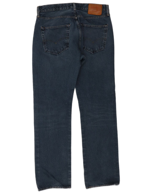 Levi's Herren 501 Straight Jeans W32 L32 Blaue Baumwolle
