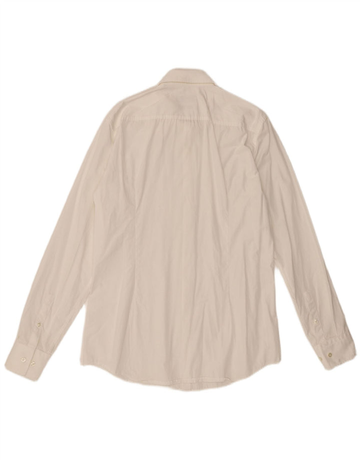 Hugo Boss Herren Slim Fit Hemd Mittelweiß
