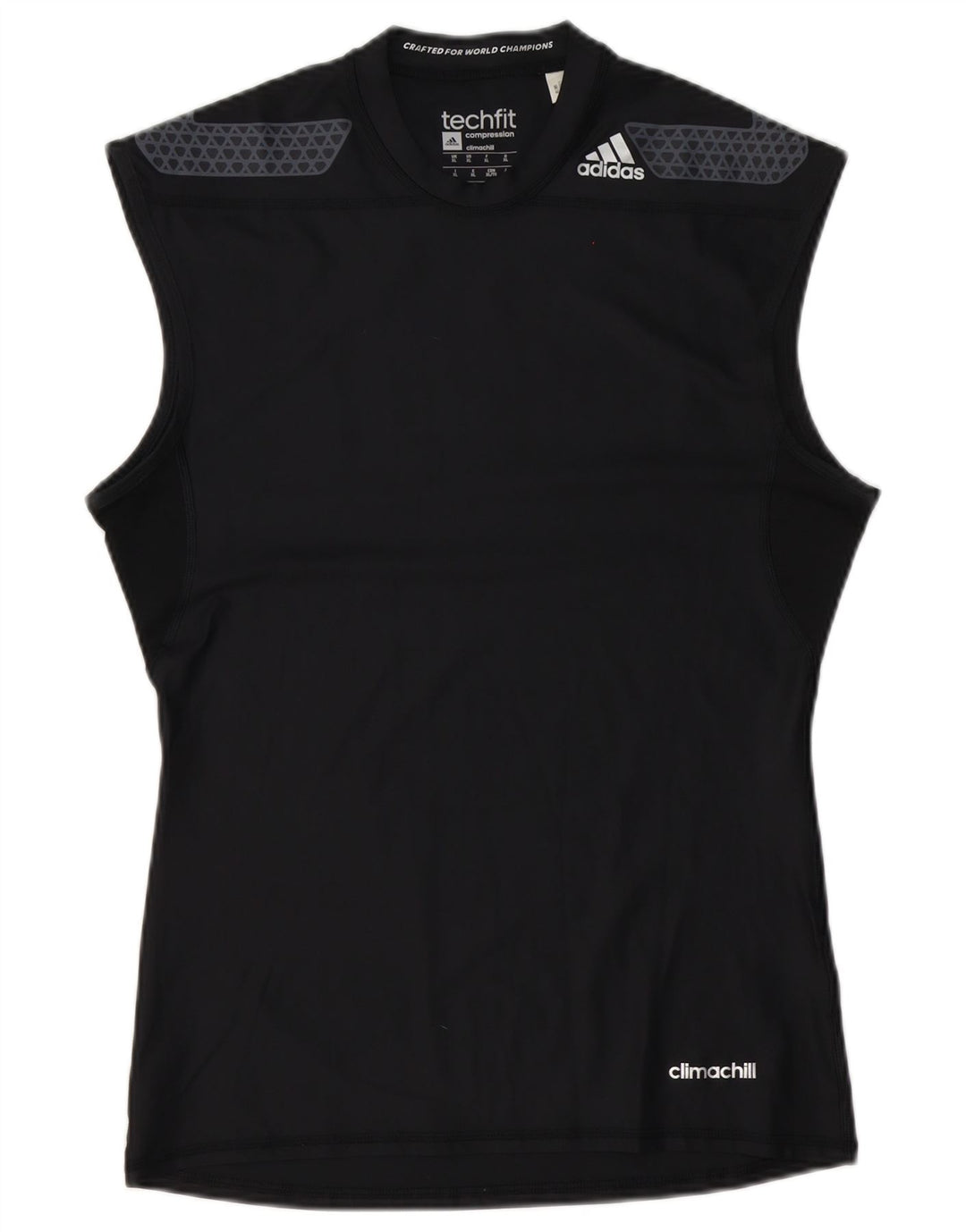 Adidas Herren Climachill Weste Top XL Schwarz Polyester